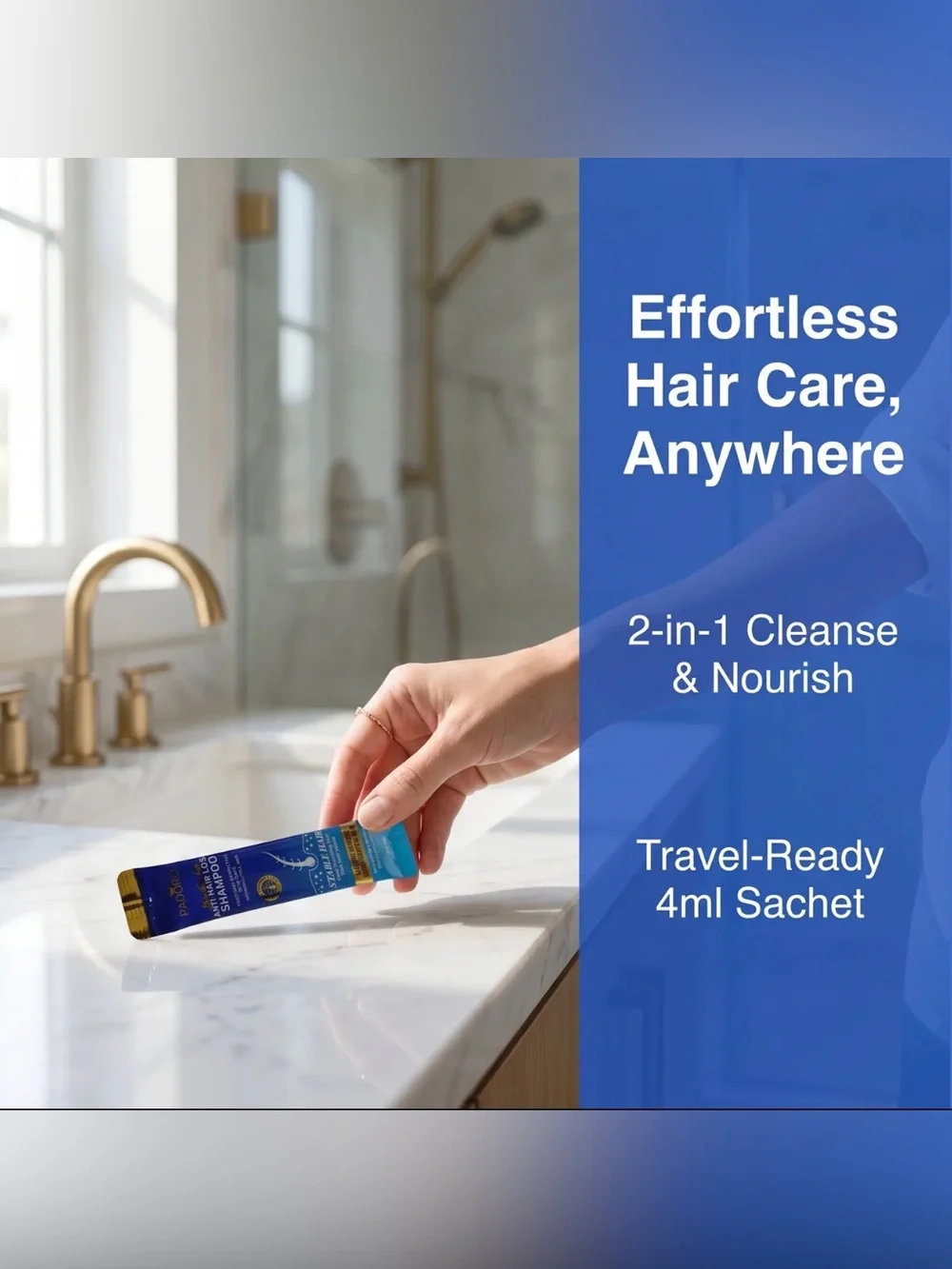 (UNISEX) PADORO - ANTI-HAIR LOSS SHAMPOO